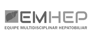 logotipo médico hepatobiliar