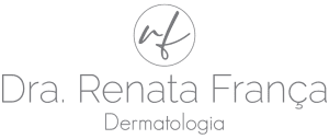 logotipo médico dermatologia renata