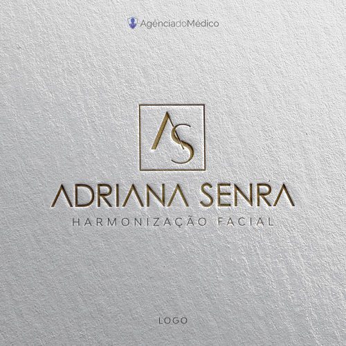 Logotipo médico da dra Adriana Senra harmonizacao facial